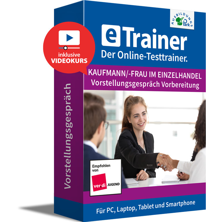 Einstellungstest Kaufmann/-frau im Einzelhandel Vorstellungsgespräch und Assessment Center Vorbereitung